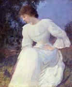 Edmund Charles Tarbell, Woman in White,